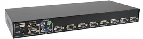 Switch LEVEL ONE KVM 8 PORTAS PS/2-USB VGA
