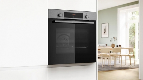 Forno de Encastre BOSCH Serie 4 HBA514ES3, 71 L, Hidrolítico, A+, Inox