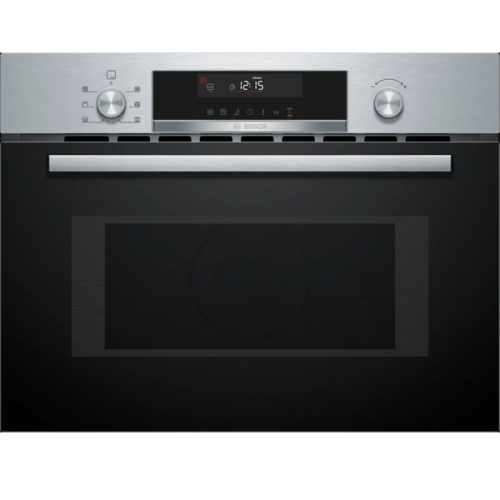 Serie 6 BOSCH Forno Comp, c/Microondas integrável 60 x 45 cm Inox CMA585GS1