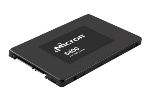 Disco Micron 5400 PRO SSD encriptado 3.84TB interno 2.5" SATA 6Gb/s 256-bits AES, MTFDDAK3T8TGA-1BC16ABYYR