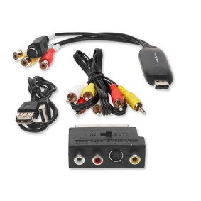 CONVERSOR DE VIDEO NEDIS ANALOGICO PDIGITAL ADAPT. AV E SCART SOFWARE INCLUIDO