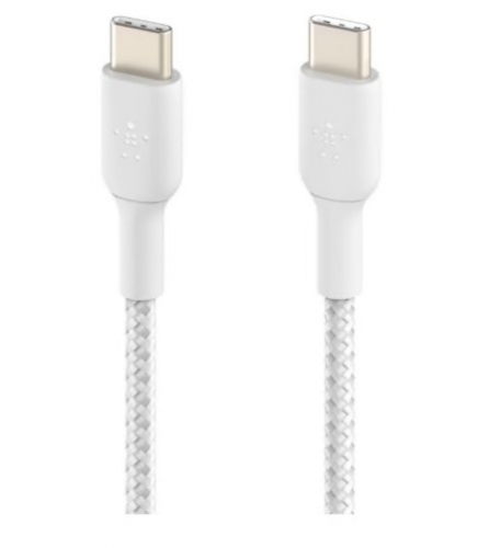 Cabo USB Belkin BoostCharge USB-C (M) para USB-C (M) USB 2.0 20 V 3 A 15 cm , CAB004BT0MWH