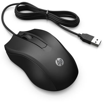 Rato com Fios HP 105 Black Wired Mouse
