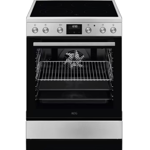 Fogão vitrocerâmica AEG CCB6642CBM de 596 mm