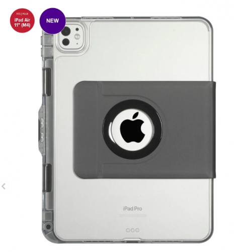 Capa transparente VersaVu para iPad Air de 11 polegadas (M4)/(M3)/(M2), iPad Air de 10,9 polegadas (5ª e 4ª geração) e iPad Pro de 11 polegadas (4ª, 3ª, 2ª e 1ª geração). | THZ953GL