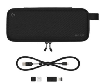 Logitech G PRO X 60 Teclado gaming 60% TKL luz traseira sem fios 2.4 GHz, Bluetooth QWERTY Padrão internacional americano