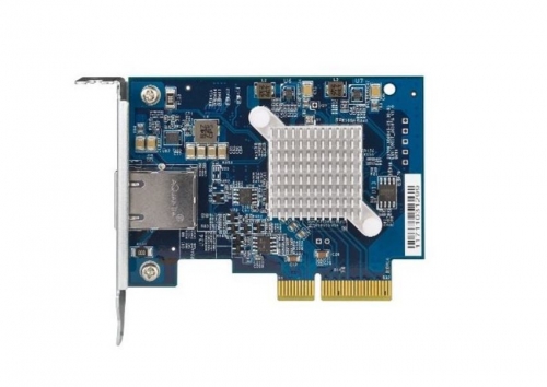 Adaptador de rede - QNAP QXG-10G1T - PCIe 3.0 x4 baixo perfil - 10Gb Ethernet x 1 - para QNAP TS-1232, 1277, 253, 453, 473, 677, 832, 853, 877, 977, TVS-2472, 473, 673, 872, 873