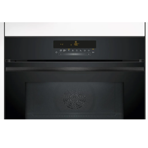 Forno integrável 60 x 60 cm Vidro preto 3HB5879N7 Balay