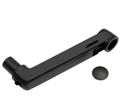 Extensão Ergotron compatível com (série): braços de monitor Ergotron LX preto - 45-289-224