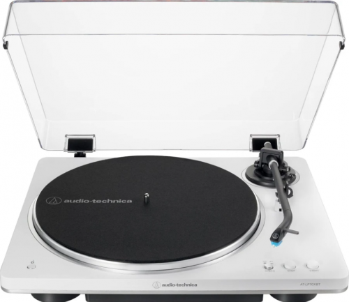 Audio-Technica Gira -Discos AT-LP60XBTWH BLUETOOTH BLANCO