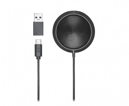 Microfone condensador omnidirecional de limite Audio-Technica - ATR4697-USB 