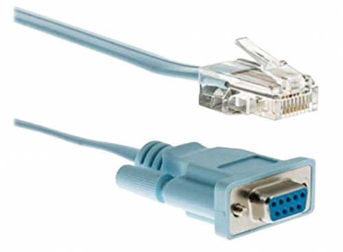 Cabo em série RJ-45 (M) para DB-9 (F) 1.8 m Cisco - CAB-CONSOLE-RJ45=