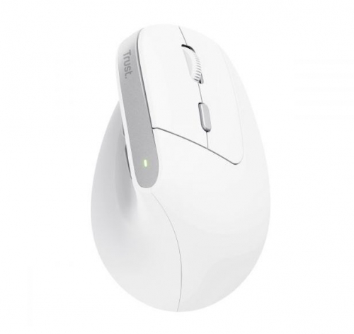 Rato TRUST ergonomic wireless BAYO II Branco - 25398