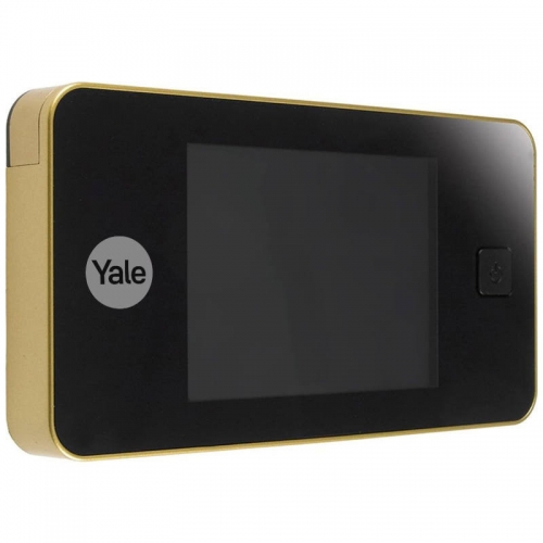 Olho Mágico YALE com Ecrã Digital (Dourado)