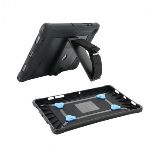 MOBILIS Capa protetora reforçada para Surface Go 4 / Go 3 / Go 2 / Go com suporte e alça giratória de 360° - PROTECH - 067004