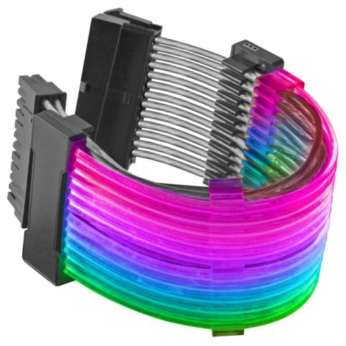 Cabo Extensão Mars Gaming 24-Pin ARGB p/ Motherboard MCA-24