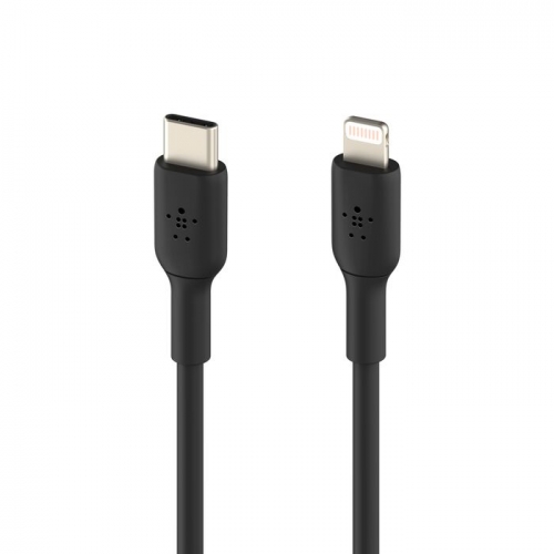 Cabo belkin USB-C para Lightning (1 m / 3,3 pés, preto)