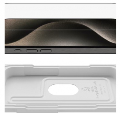 Película Ecrã Vidro Temperado Belkin ScreenForce para iPhone 16 Pro Max