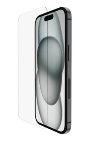 Película Ecrã Telemóvel Belkin SFA099EC Transparente, iPhone 15/14 Pro