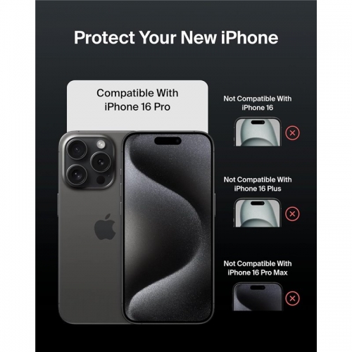 Tela de vidro temperado Belkin para iPhone 16 Pro