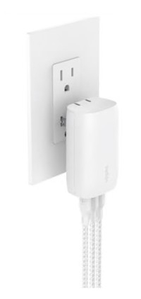Carregador Belkin BoostCharge tecnologia PPS 67 Watt 3.25 A, WCC002VF2MWH-B6