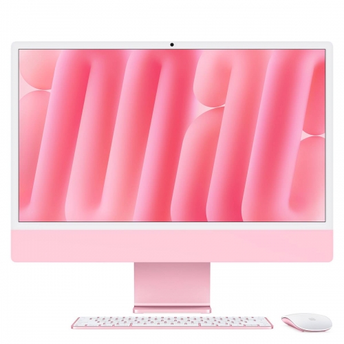 Apple iMac 24" M4 CPU 8‑core, GPU 8-core SSD 256GB 16GB RAM Rosa