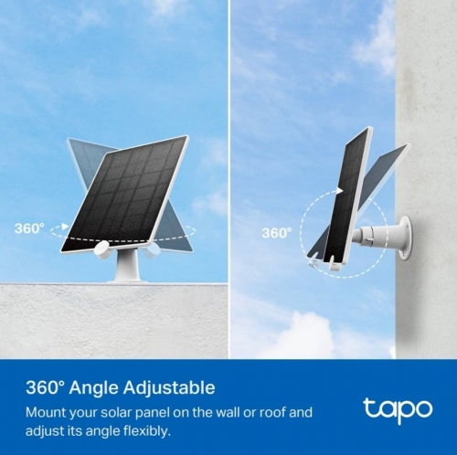 Painel Solar TP-Link Tapo A200 4.5W p/ Câmara Segurança