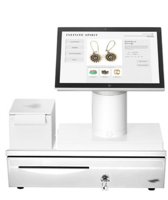 PACK POS Ddigital by HP-i5 7Y57 /8GB/128G/12.3"/W10Pro Impressora Térmica 80mm Gaveta Dinheiro 41x41