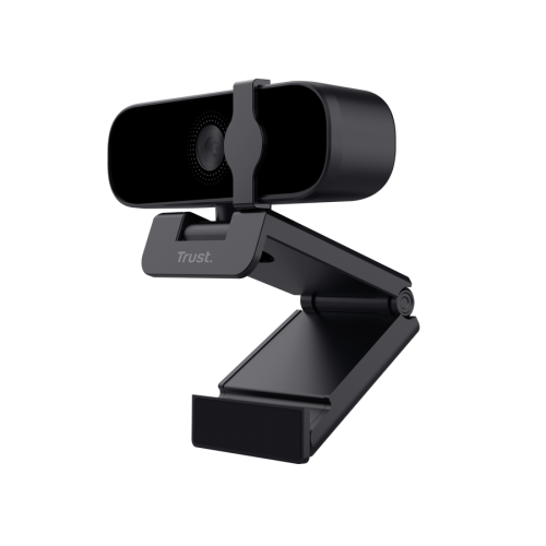 Tanor - Webcam Full HD com resolução 1080p para chamada de vídeo nítida - Preto - 25548