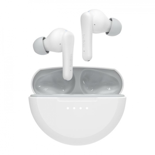 Auriculares sem fios Belkin Bluetooth 5.3 IPX5 com microfone integrado e volume limitado para crianças