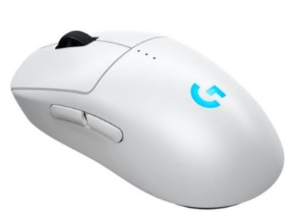 Rato Logitech G PRO 2 gaming destros e canhotos 8 botões sem fios, com cabo 2.4 GHz, USB recetor USB branco