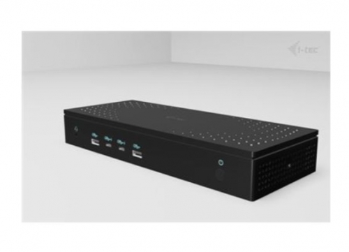 Base & Duplicador de Portas i-tec CA5MONITORDOCKPD Preto