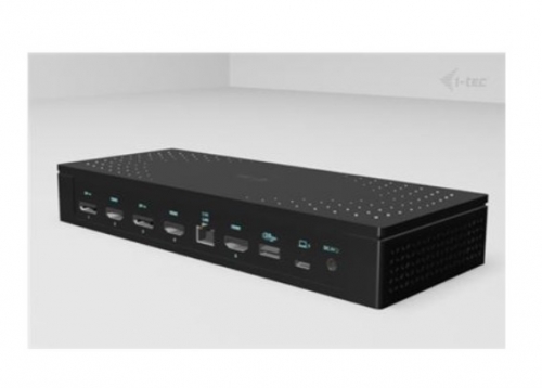 Base & Duplicador de Portas i-tec CA5MONITORDOCKPD Preto
