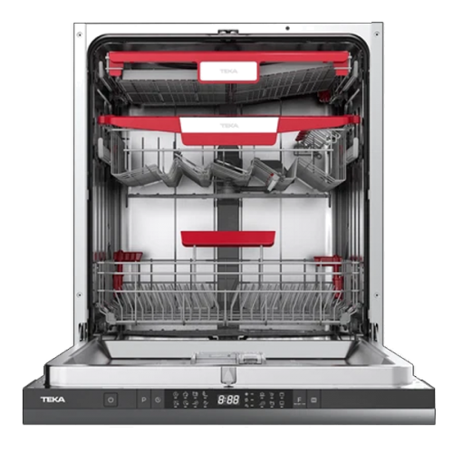 MAQUINA LAVAR LOIÇA TEKA DFI 76960 TOTAL ENCASTRE 3 BANDEJAS 60 CM CLASSE B