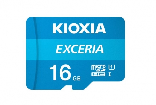 CARTAO MEMORIA MICRO SDXC KIOXIA 16GB ADAPT C10 R100