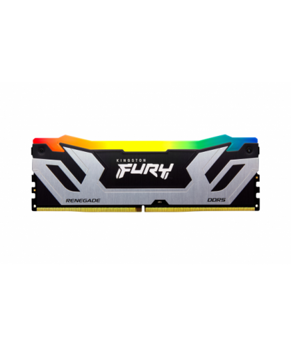 KINGSTON MEM 24GB 8400MT/s DDR5 CL40 CUDIMM FURY RENEGADE RGB SILVER XMP