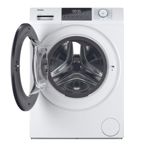 MAQUINA LAVAR ROUPA HAIER HW80BP14929AS 8KG 1400R BCA ABT STEAM CLASSE A