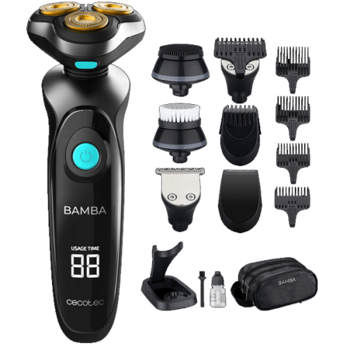 CECOTEC - Máquina de Barbear Bamba PrecisionCare TwistGroom 10in1 4194