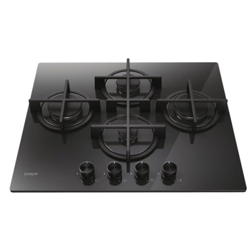 Placa a Gás Candy CVG-6-DTB 4 Zonas Preto