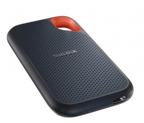 SanDisk Extreme SSD 8TB externo USB 3.2 Gen 2 (USB C conector) 256-bits AES, SDSSDE61-8T00-G25