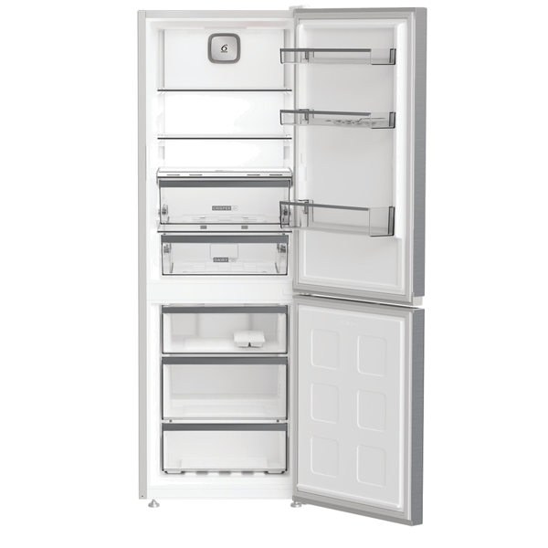Frigorifico Combinado de Livre Instalação Whirlpool WHK 26363 XP6E, 316 L, Classe C, Total No Frost, Pearl Inox