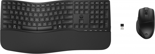 Conjunto de Teclado e Rato HP 680 Comfort Dual-Mode