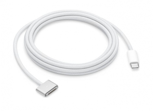 Cabo de alimentação Apple MW613ZM/A USB-C (M) para MagSafe 3 (M) magnético 2 m prata