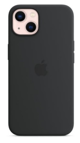 Capa posterior telemóvel Apple MC4A4ZM/A silicone meia noite para iPhone 13