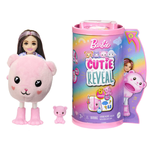BARBIE - Chelsea Cutie Reveal Ursinho HKR19