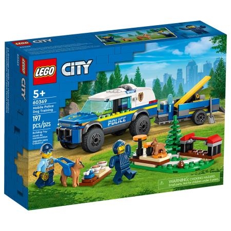 LEGO 60369 City Treino Móvel para Caes Policia