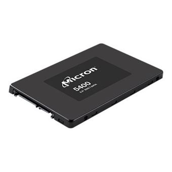 SSD Micron 5400 PRO - Read Intensive - encriptado - 480 GB - interna - 2.5" - SATA 6Gb/s - 256-bits AES - TCG Enterprise SSC, Self-Encrypting Drive (SED) - para ThinkSystem ST50 V2 7D8J (3.5"), 7D8K (3.5")