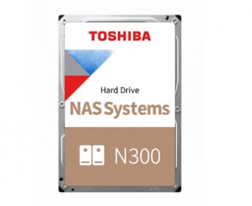 Disco Interno Toshiba 3.5" 10TB NAS N300 7200RPM 512MB Bulk