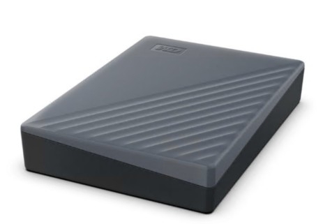 Disco WD My Passport WDBRMD0050BGY-WESN encriptado 5 TB externo USB 3.2 Gen 1 256-bits AES cinzento silício