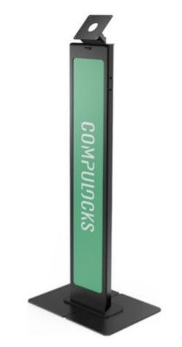 Suporte chão Compulocks 140BLBPB para visor LCD preto